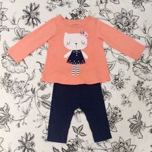 First Impressions Girls Outfit Sz 6-9m